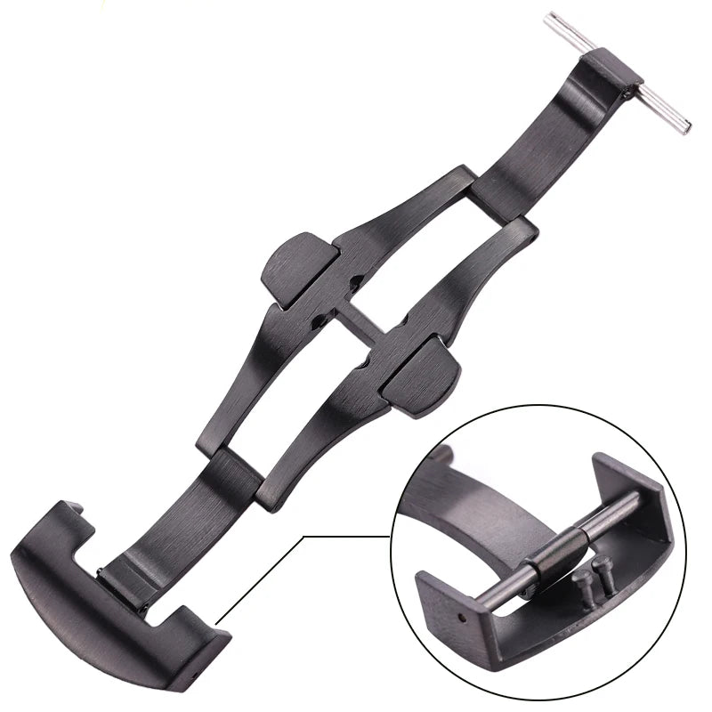 Fermoir papillon pour montres Panerai, fermoirs papillon pliants à double clic, accessoires de réparation et de remplacement, 20mm, 22mm