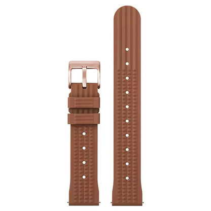 Watchdives – bracelet de montre gaufré en caoutchouc souple de qualité supérieure, 20mm 22mm, bracelet de remplacement à dégagement rapide, bandes unisexes durables en caoutchouc de Silicone
