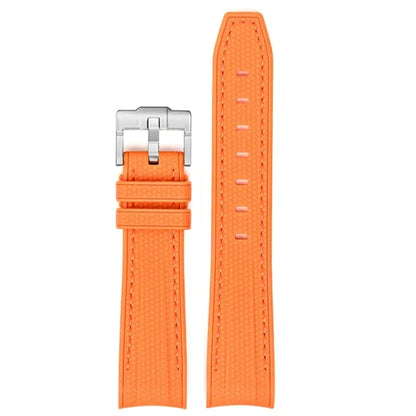 Bracelet de montre en caoutchouc et Silicone, 20mm, pour Omega X Swatch Joint MoonSwatch, pour Seamaster 300, pour hommes et femmes, extrémité incurvée