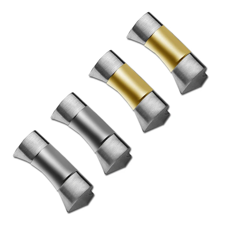 Bracelet en caoutchouc incurvé en acier inoxydable, 20mm 21mm 22mm, lien d'extrémité de tête pour Tudor Biwan M79363, connecteur adaptateur petit monstre