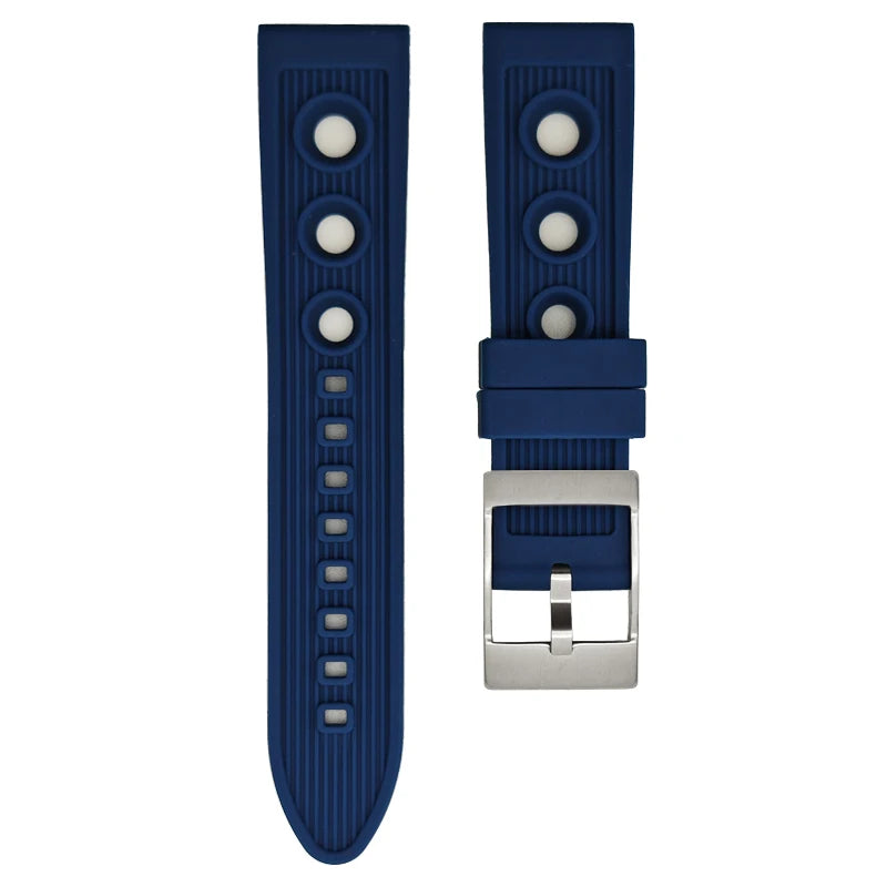 Bracelet de montre en caoutchouc naturel et silicone, 20mm 22mm, pour Breitling HéRITAGE Superocean Avenger Navitimer, bracelet de montre de sport souple, outils