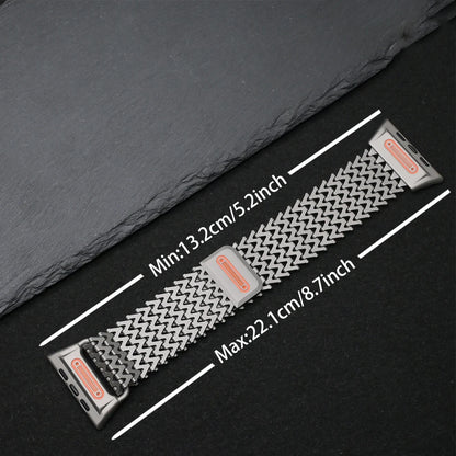 Luxury Milanese Magnetic Bracelet for Apple Watch Ultra 3 2 49mm 46mm 45mm 44mm, Stainless Steel Strap for iWatch 11 10 9 8 7 SE 6 5