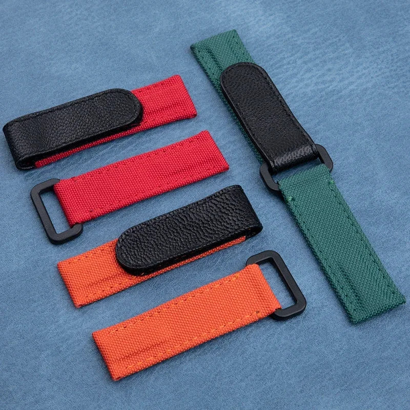Bracelet de montre universel en Nylon, accessoires universels pour Tudor/Omega/Rolex/IWC/Tissot Daytona SUBMARINER, bracelet en toile de Nylon, 20mm