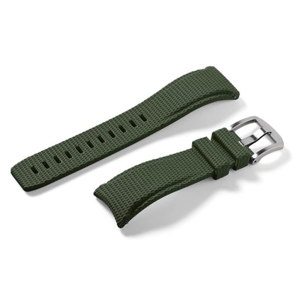 Bracelet de montre sport universel en caoutchouc fluoré FKM incurvé 20 mm 21 mm 22 mm à libération rapide pour Longines Omega Casio Seiko