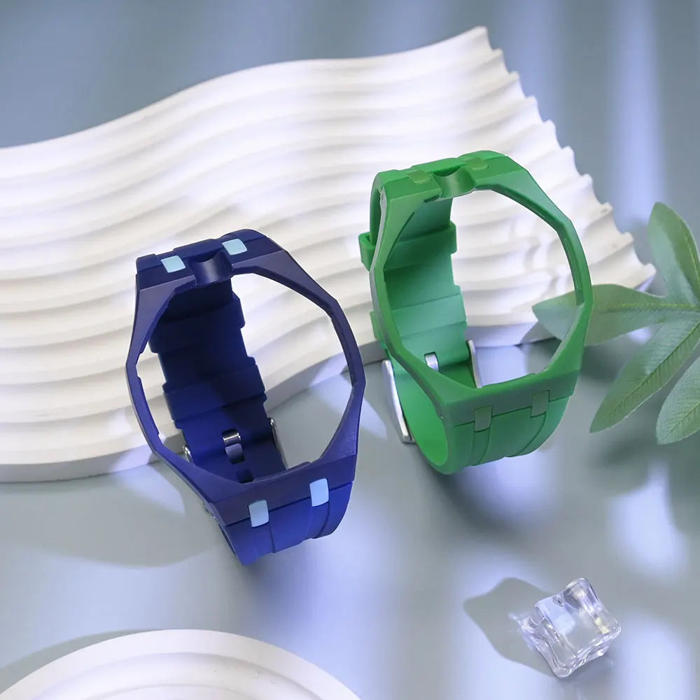Silicone kit for Swatch Royal Pop PC case, for Swatch x AP Royal Pop, for modifying integrated strap accessories