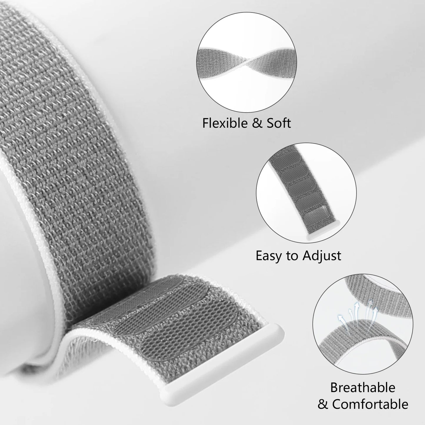 Bracelet de remplacement en nylon respirant pour Redmi Watch 6 5 4, accessoires de sport, sangle Correa pour la série Redmi Watch