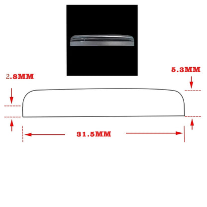 Vetro zaffiro piano-convesso per orologio 31.5mm, cristallo zaffiro AR blu per orologio subacqueo SKX007 SKX009 7S26-0020