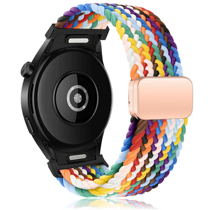 Bracelet sans espaces pour Samsung Galaxy Watch 6 4 classic/5 pro 47mm 43mm 44mm 40mm bracelet tressé magnétique Galaxy watch6 watch4
