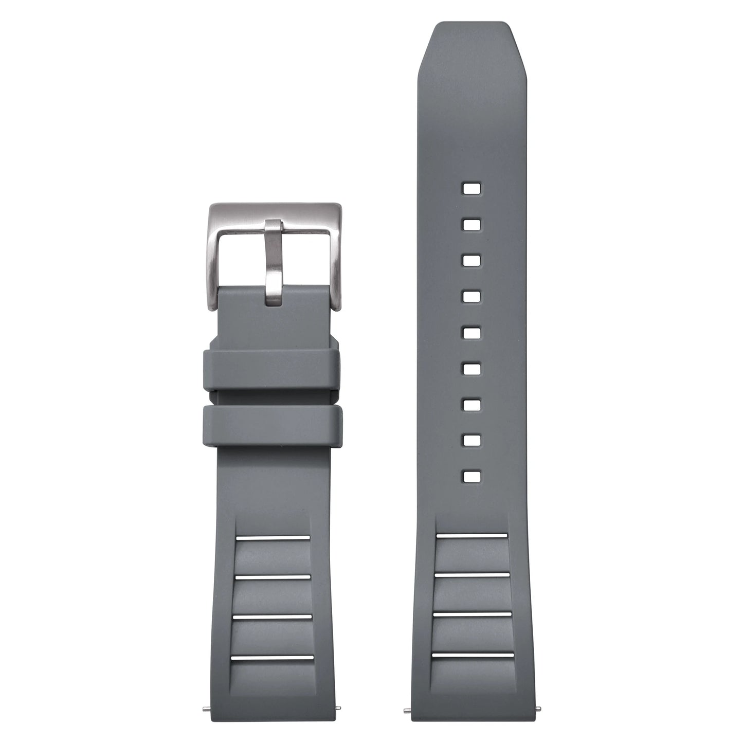 Premium Fluoro Rubber Watch Strap, FKM Watchband, Quick Release Watch Strap, Wrist Belt for Diving Watch Accessories, 20mm, 22mm, New