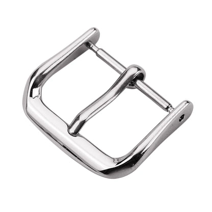 Großhandel mit 19 Modellen von Edelstahl-Uhrenschnallen, 12, 14, 16, 18, 20, 22, 23, 24, 26, 28 mm, silberfarbene Metall-Uhrenarmbandschließen, Uhrenarmbandzubehör