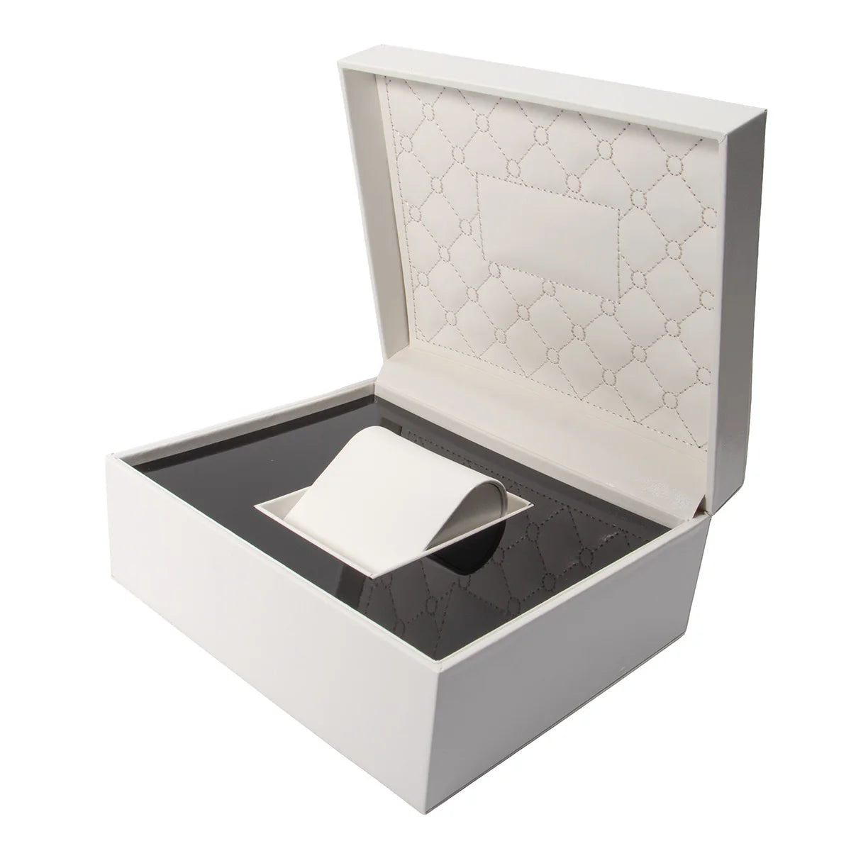 Luxury PU Leather Single Watch Storage Box, Multifunctional Travel Case with Accessories and Removable Pillow
