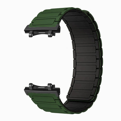 Silicone Magnetic Bracelet for Amazfit T-Rex 3 Pro, 48mm 44mm, for Huami Amazfit T Rex 3 2 1, Correa Strap