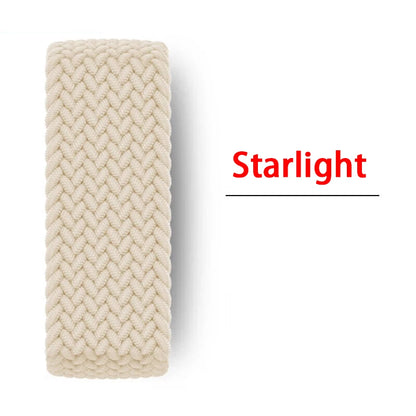 Braided Solo Loop for Apple Watch Band 46mm 44mm 45mm 42mm 40mm 41mm, compatible with iWatch Ultra series 2 11 10 9 SE 8 7