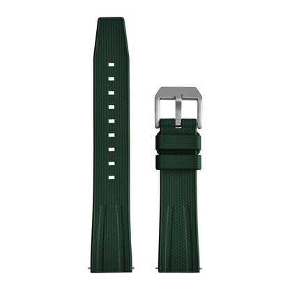New Design Busluo Fkm Rubber Strap 20mm 22mm Fluoro Rubber Watch Band for Traditional Diving Watch Accessories