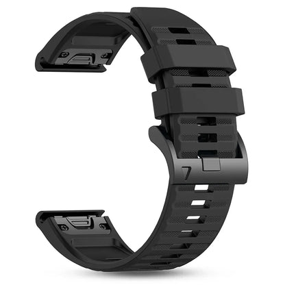 Bracciale in silicone QuickFit 22 26 mm per Garmin Fenix 5 5X Plus 6X 7 7X Pro Quatix 8 Fenix 8 Pro 51 mm 47 mm Epix, cinturino sportivo da esterno