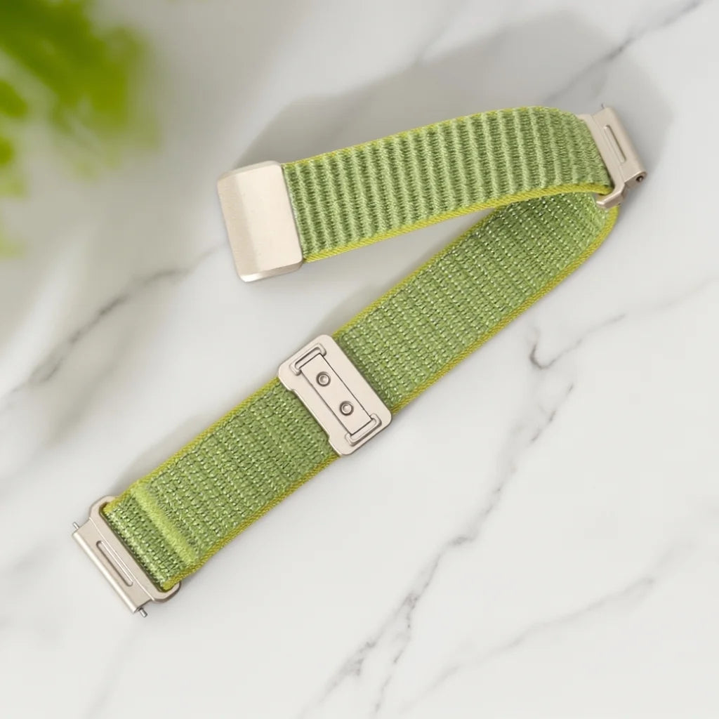 Braccialetto sportivo in nylon per Motorola Moto Watch 40/70/100/120, cinturino di ricambio regolabile per Motorola Moto Watch 360 di terza generazione 2020