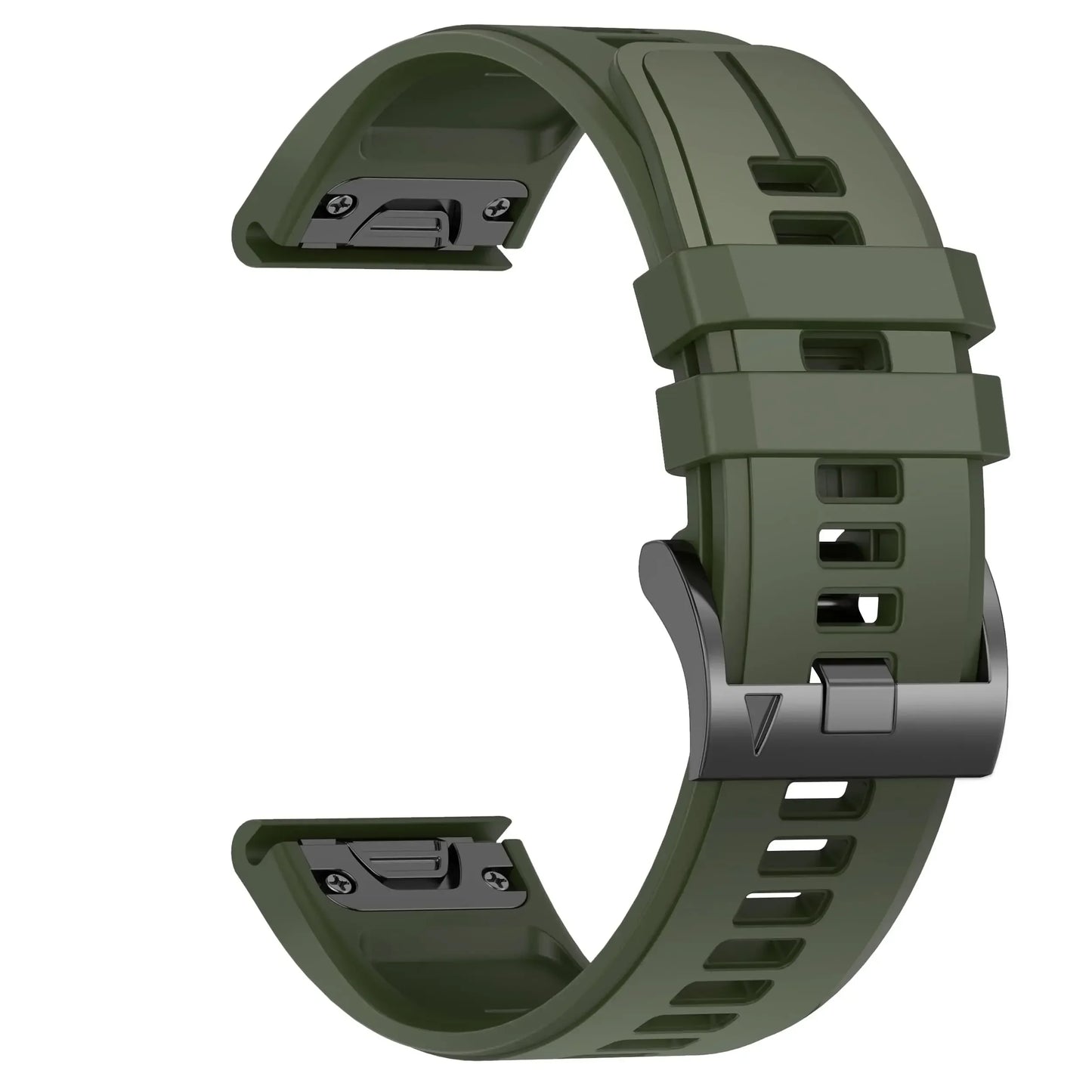 Bracciale in silicone QuickFit 22 26 mm per Garmin Fenix 5 5X Plus 6X 7 7X Pro Quatix 8 Fenix 8 Pro 51 mm 47 mm Epix, cinturino sportivo da esterno