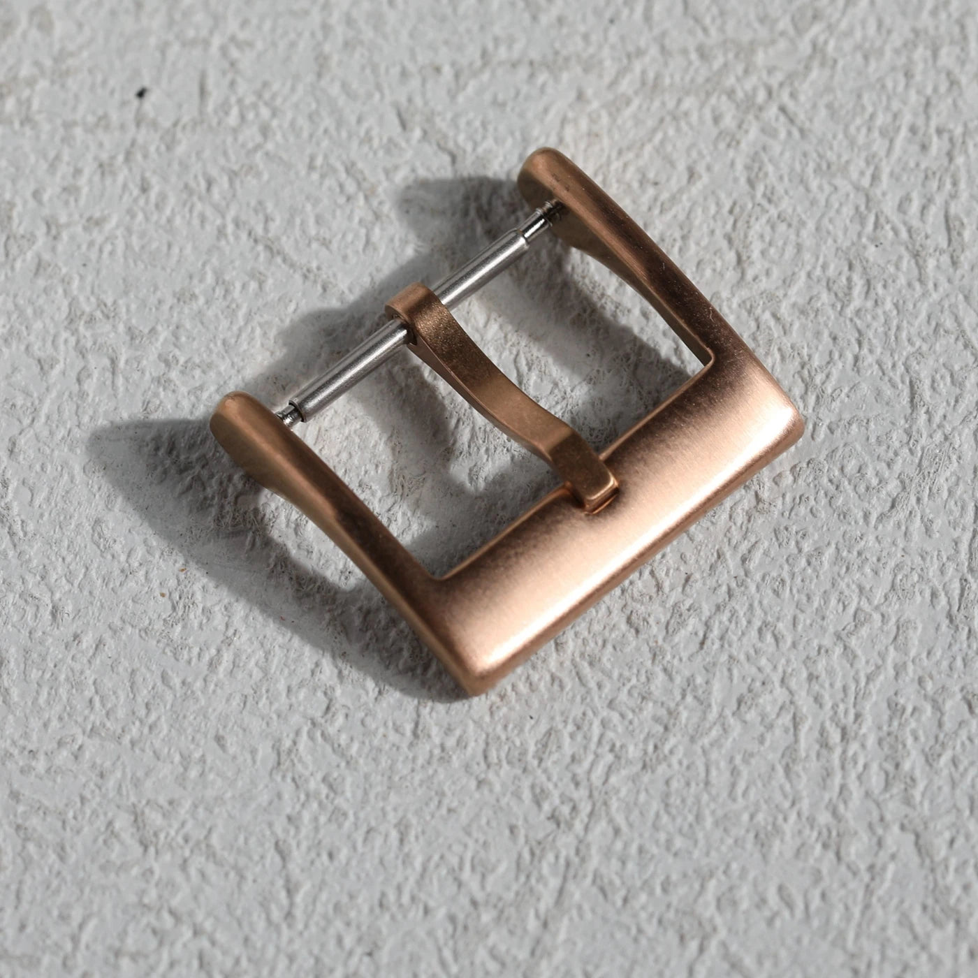 High-end leather bracelet buckle, 316L stainless steel buckle 16 18 20MM silver black rose gold watch accessory buckle