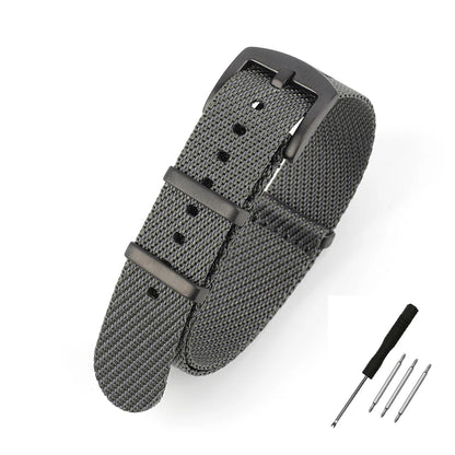Cinturino per orologio in Nylon 20mm 22mm, cinturino a righe, cinturino di ricambio, accessori militari per cinturini orologio T-udor