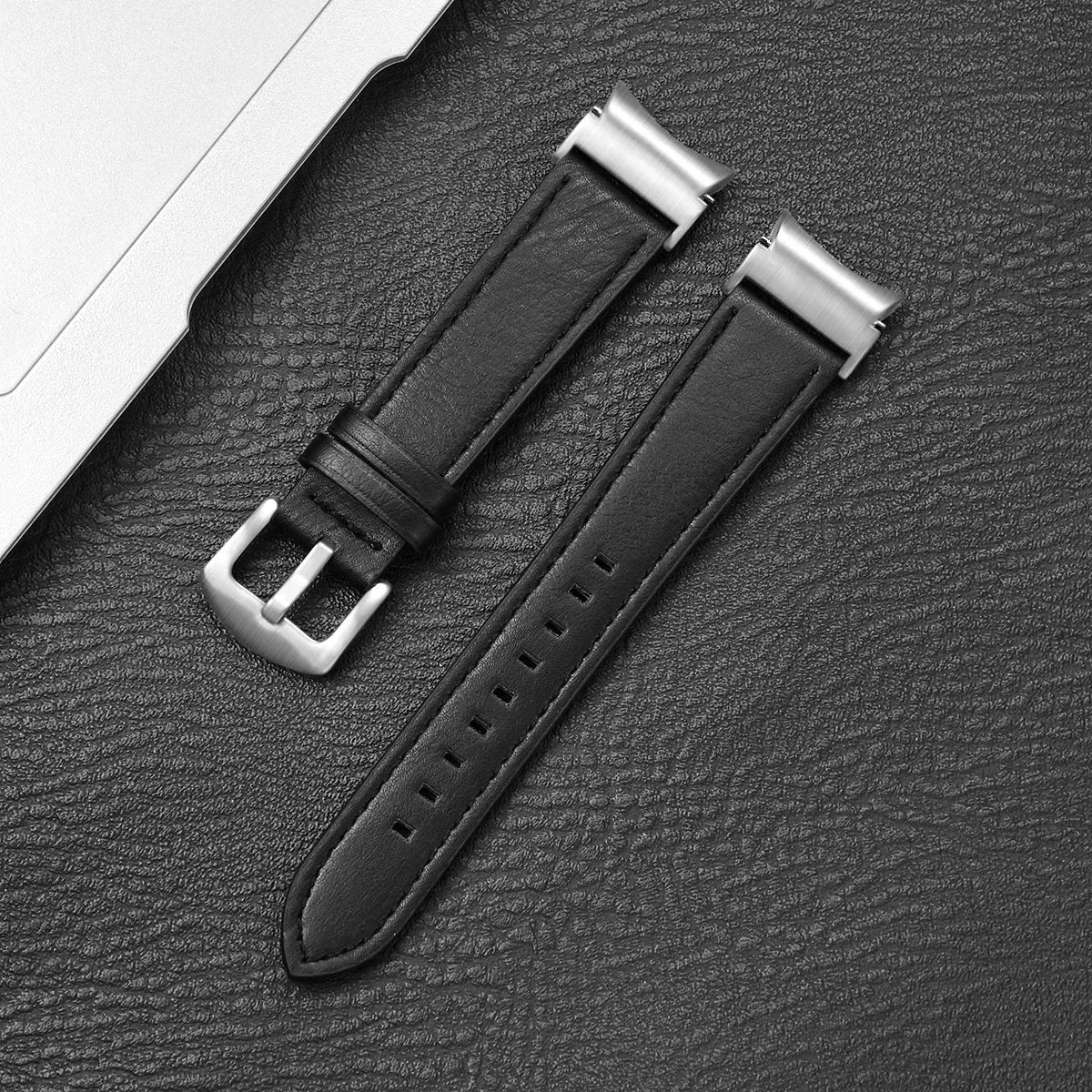 Bracelet en cuir sans écart pour Samsung Galaxy Watch 7 6 5 4 40mm 44mm 6 classique 43mm 47mm Bracelet de montre pour Galaxy Watch 5Pro 45mm