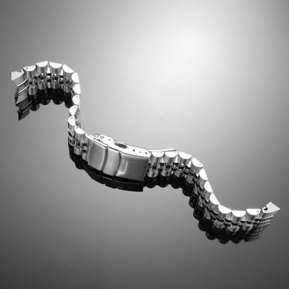 Bracelet S-REFIT Jubilee 20mm pour Seiko Prospex Alpinist SPB115 117 121 123 209 SARB013 15, bracelet en acier inoxydable à extrémités courbées solides