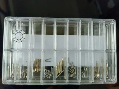 Ensemble de 90 pièces d'extension de couronne, extensions de tige de remontage de montre pour mouvement de montre, 13 tailles