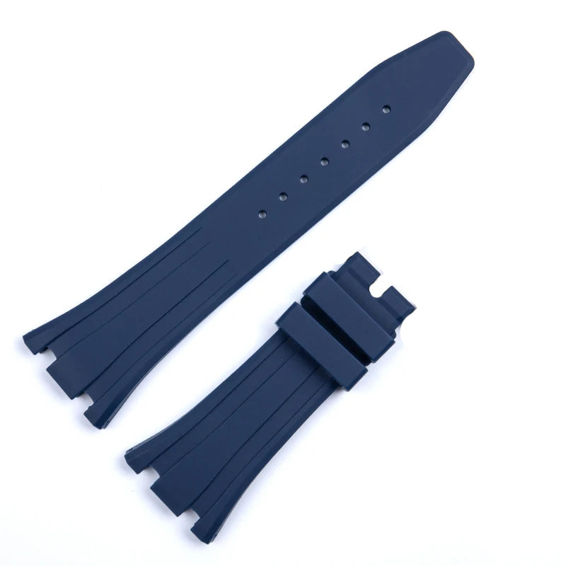 Bracelet en caoutchouc 26mm 27mm pour Bracelet de remplacement étanche AP Royal Oak pour Bracelet de montre en Silicone souple GA2100 GA-2110 avec goupille de liaison