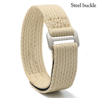 IBENIFIT titane boucle Nylon Bracelet ceinture 20mm 22mm universel remplacement Sport bracelets de montre montre-Bracelet