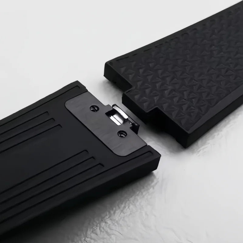 Bracelet de montre en caoutchouc Fluoros FKM à dégagement rapide, pour bracelet Vacheron VC Overseas 4300V 4500V 5500V 7900V, 24x7mm