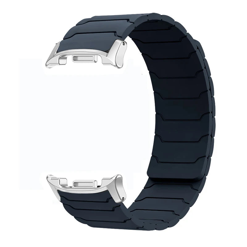 Bracelet magnétique en Silicone pour Samsung Galaxy Watch Ultra 2025, 47mm, pour Galaxy 8 40mm 44mm/8Classic 46mm, Bracelet de sport