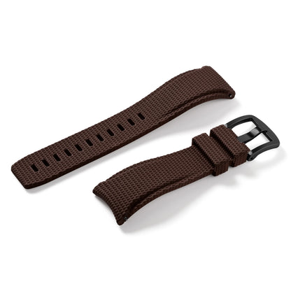 Bracelet de montre sport universel en caoutchouc fluoré FKM incurvé 20 mm 21 mm 22 mm à libération rapide pour Longines Omega Casio Seiko