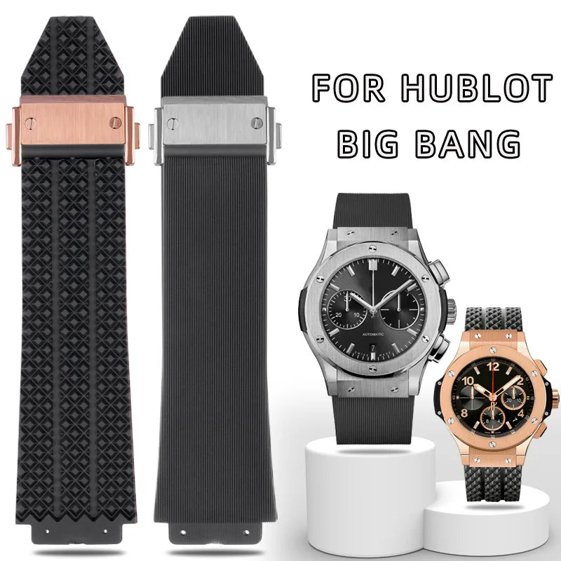 Cinturino per orologio da uomo in nylon e silicone, 20 mm, 22 mm, 24 mm, impermeabile e traspirante, in gomma, accessori
