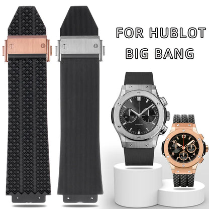 Cinturino per orologio da uomo in nylon e silicone, 20 mm, 22 mm, 24 mm, impermeabile e traspirante, in gomma, accessori