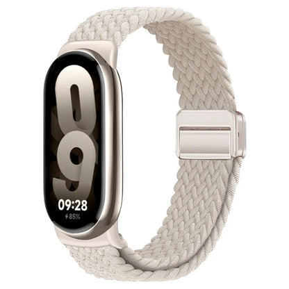 Bracelet magnétique pour Xiaomi Mi Band 10 9 8 Accessoires Bracelet en boucle tressée respirant Pulseira Correas Xiaomi Smart band 10 9 8