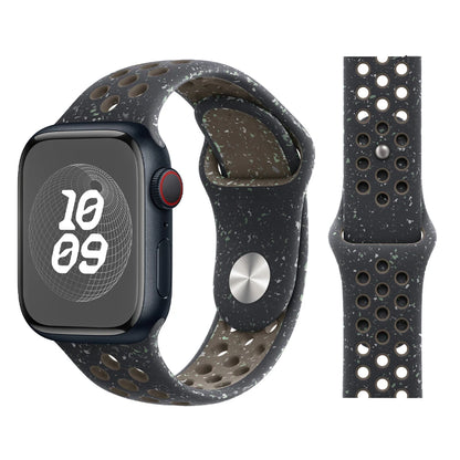 Bracelet en Silicone pour bracelets de montre Apple 46mm 44mm 45mm 40mm 41mm 42mm, Bracelet de Sport Correa iWatch série 11 10 9 SE 8 7 6 5