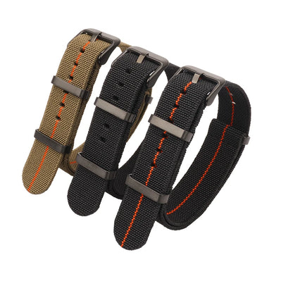 Cinturino per orologio NATO, paracadute in nylon elastico