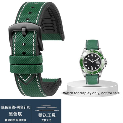 Per Casio Swordfish MDV-106 Marlin MDV106 Cinturino MDV107 MTPVD01 Cinturino in gomma Ghost Water 5374 Cinturino 22mm Cinturino sportivo