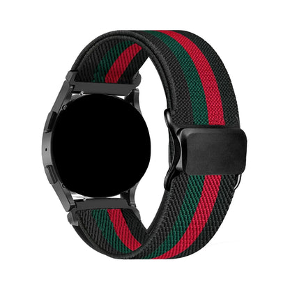 Cinturino elastico intrecciato per Samsung Galaxy Watch 7 6 5 4 40mm 44mm/5 Pro 45mm, per Galaxy Watch 6 4 Classic/Active 2