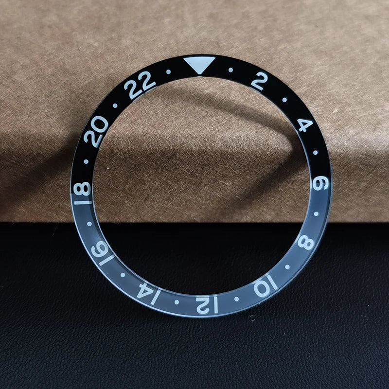 Repuestos para relojes Seiko SKX007/009, nuevos. Reemplazo para la serie 5 Sports SRPD con inserto de bisel de cristal de zafiro GMT