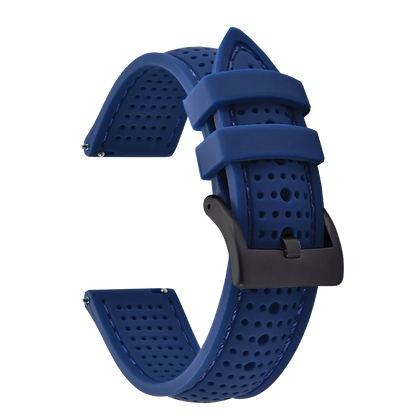 Bracelet de Sport en Silicone pour hommes, 18mm 20mm 22mm, en caoutchouc étanche, bracelet de remplacement pour Samsung S3 Huawei Watch GT2 46mm Amazfit GTR