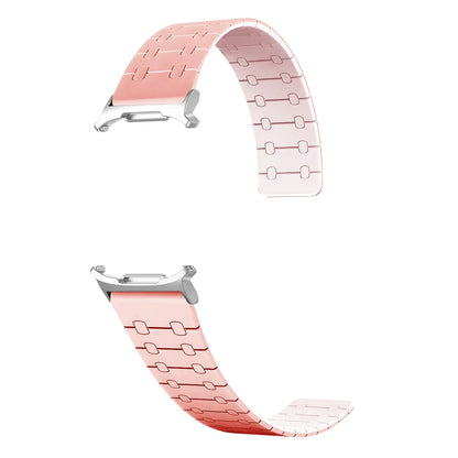 Bracelet magnétique en silicone pour Samsung Galaxy Watch 7 Ultra 47 mm, bracelet sport pour Watch 7 Ultra 47 mm, sans espaces, ajustement rapide