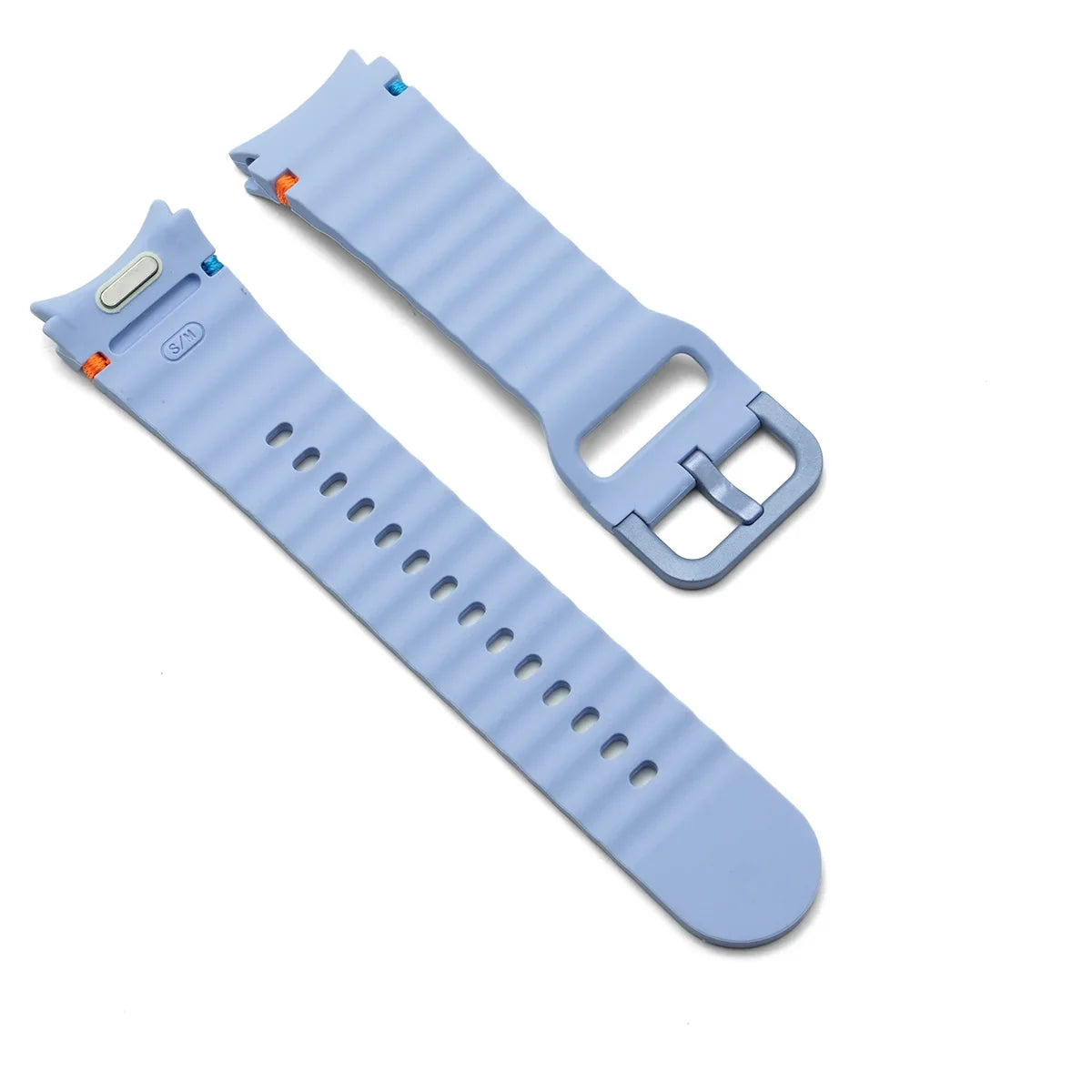 Cinturino originale in silicone senza spazi, regolazione rapida, per Samsung Galaxy Watch 7 6 5 4 40mm 44mm, 5Pro 45mm 6 Classic 43mm 47mm