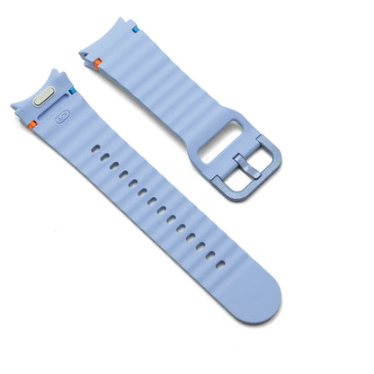 Cinturino originale in silicone senza spazi, regolazione rapida, per Samsung Galaxy Watch 7 6 5 4 40mm 44mm, 5Pro 45mm 6 Classic 43mm 47mm