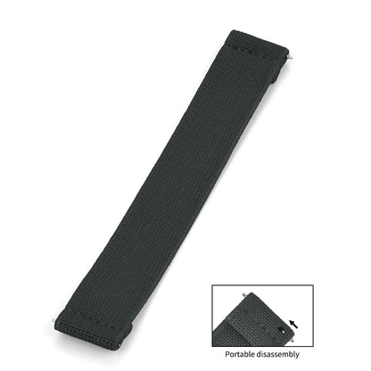 High Quality Parachute Elastic Nylon Watch Straps Quick Release 18/19/20/21/22mm Watch Bands Smartwatch Fabric Unisex Straps