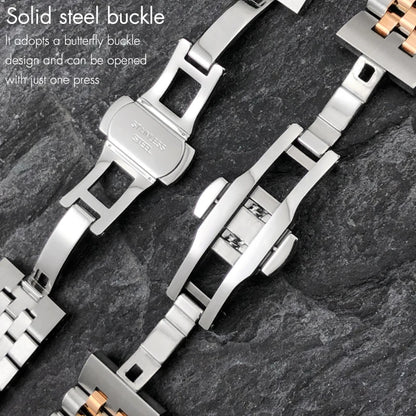 Bracelet de montre en acier inoxydable à extrémités courbes de 18 mm, 19 mm, 20 mm, 21 mm, 22 mm pour Tudor Black Bay GMT SEIKO 5 SKX, outils de montage inclus