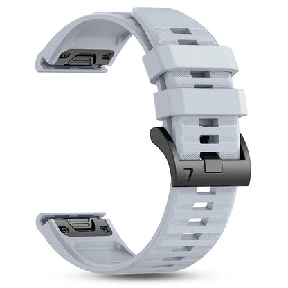 Bracciale in silicone QuickFit 22 26 mm per Garmin Fenix 5 5X Plus 6X 7 7X Pro Quatix 8 Fenix 8 Pro 51 mm 47 mm Epix, cinturino sportivo da esterno