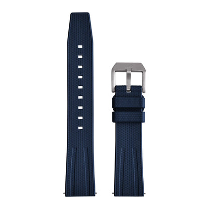 New Design Busluo Fkm Rubber Strap 20mm 22mm Fluoro Rubber Watch Band for Traditional Diving Watch Accessories