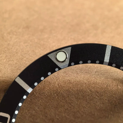 Insert de lunette en aluminium de rechange avec fond lumineux pour Seiko Sumo SBDC001/003/031/033/SPB101/SPB103