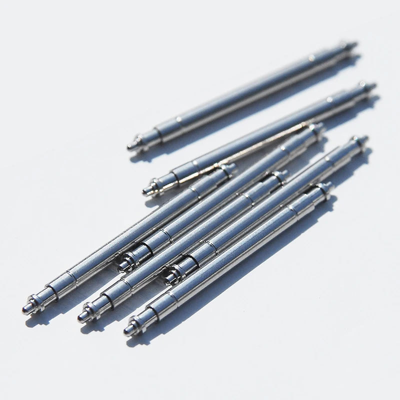 10 x barres de ressort/broches de montre de haute qualité 18,19,20,21,22mm, 1.8mm d'épaisseur, acier inoxydable 316
