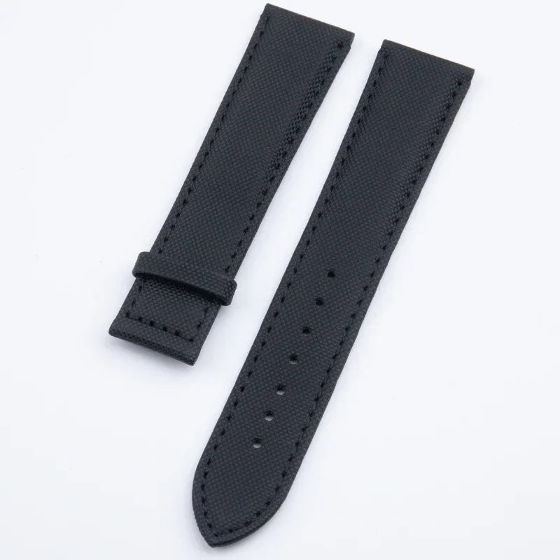 Bracelet de montre universel en Nylon, 19mm, 20mm, 21mm, 22mm, pour Omega, Planet Ocean Seamaster 300 Speedmaster, tissu, cuir, toile SEIKO
